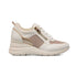 Sneakers beige da donna con dettagli glitterati Lora Ferres, Donna, SKU w014000572, Immagine 0